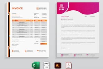 design auto calculated invoice price list in excel letterhead fillable pdf form