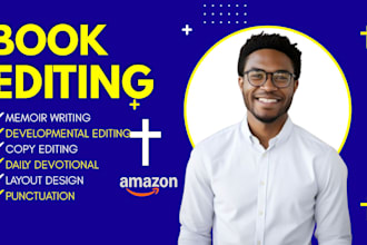 do christian developmental editing for  your memoir or devotional