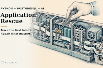 diagnose and fix your python postgresql ai app