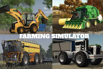 build ultra realistic farming simulator 25 farm and machinery setup