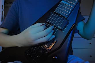 record crushing and spicy metal  guitars for your song