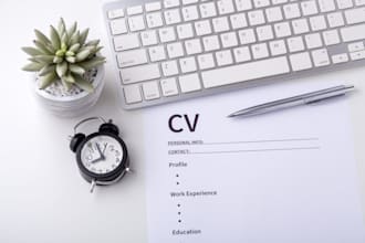 proof read and edit your CV