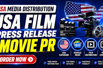 publish USA film press release for movie promotion and PR distribution