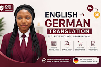 translate english to german website content SEO texts and documents