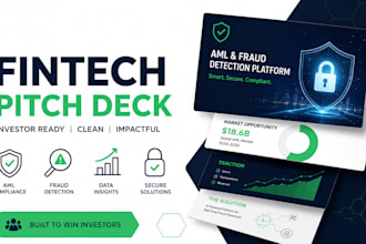 design an ai fintech aml fraud detection investor pitch deck