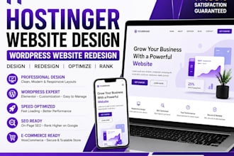 hostinger website design hostinger redesign hostinger wordpress website expert