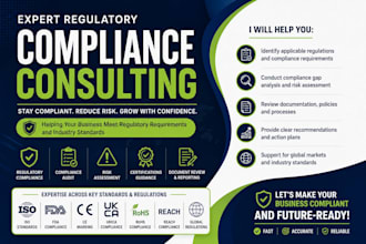 provide regulatory compliance consulting for your business