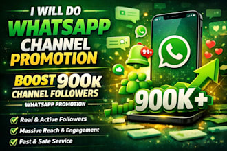 whatsapp channel promotion to hit 900k whatsapp followers, whatsapp community