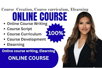 be your  online course content e course ppt workbook coursework syllabus lesson
