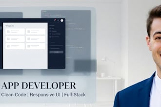 develop a modern web application