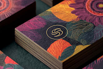 design stunning business cards
