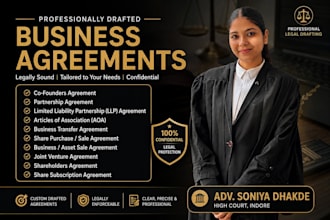 draft co founders partnership llp and shareholders agreement and more