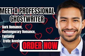 ghostwrite dark romance, fantasy, contemporary romance