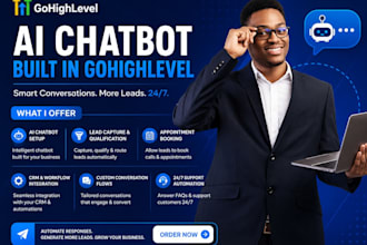 gohighlevel ai chatbot gohighlevel voice ai agent  conversational ai