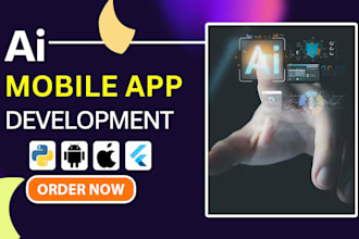 do ai mobile app development, ai app developer flutter react native app creation