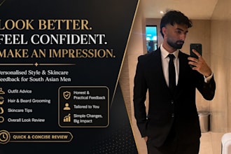 be your personal fashion stylist for south asian men