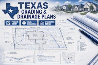 draft texas grading and drainage plans