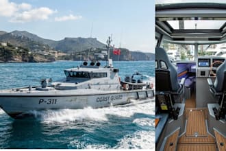 design fishing boat, workboat, commercial vessel  and patrol boat