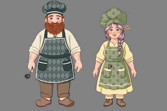 create a character design sheet for your oc or story