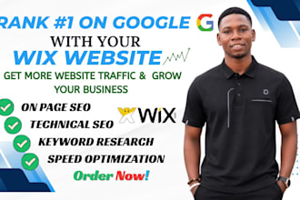 do wix SEO wix website optimization on page and google ranking