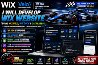 develop custom wix velo code wix velo wix studio websiste wix code data base