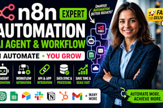 build n8n automation, n8n workflow, ai automation, and ai agent