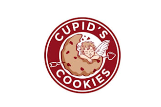 design late night food cookie delivery logo