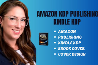 design your amazon kindle KDP ebook cover