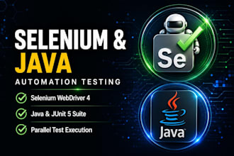 develop enterprise grade selenium automation using java