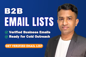 build targeted b2b email lists with verified business emails