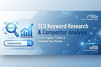 do keyword research and competitor analysis for SEO