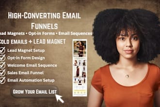 setup email lead magnet opt in form write email copy email sequence cold emails