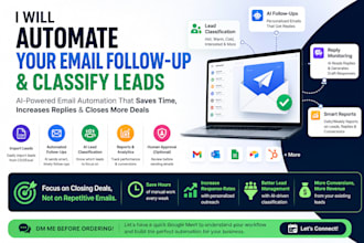 automate your email followup and classify leads