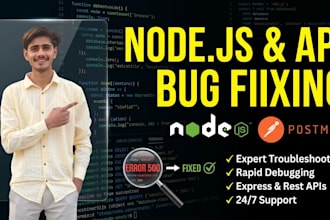 fix node js bugs express routing and mongodb errors