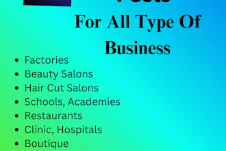 design instagram posts for all business