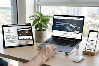 design, build a profitable shopify dropshipping store, design shopify website
