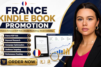 do france kindle book promotion, france amazon book promotion, fr amazon kdp ads