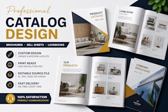 design a proffesional product catalog for your business