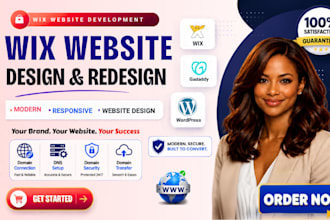 build online course website design, wix membership site