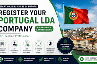 register your portugal lda campany, vat and eu business setup