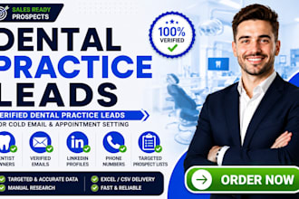generate targeted dental practice leads with verified emails
