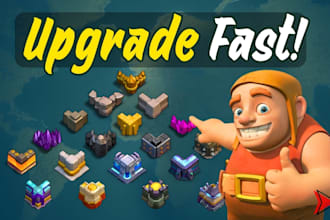 help upgrade your clash of clans village