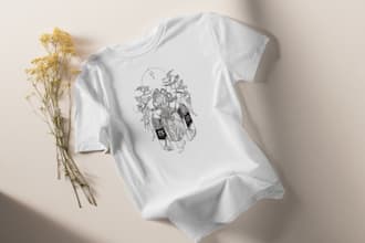 do t shirt design and graphic t shirt design