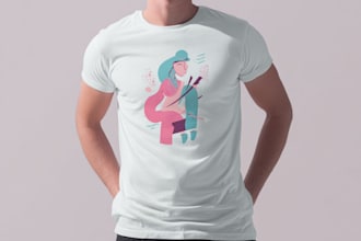 design modern t shirt design typography graphic t shirt