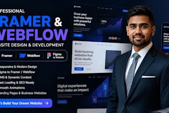 design framer website, webflow website, figma to framer webflow figma to framer