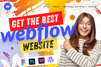 convert wordpress to webflow, webflow migration, redesign webflow website design