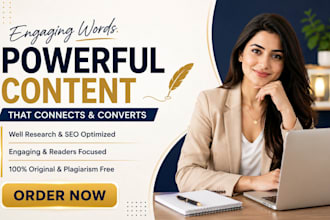 create content for websites blogs healthcare businesses and online brands