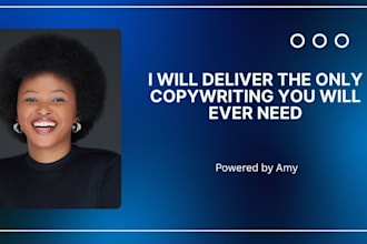 deliver converting copywriting for your business and brand