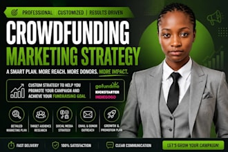 create a crowdfunding marketing strategy for your  campaign