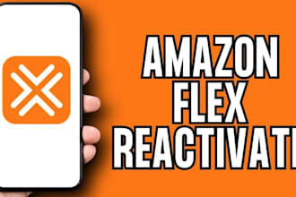 help for amazon flex reactivation, appeals, deactivation fix, waitlist clearance